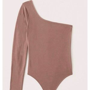 NWT Abercrombie and Fitch One Shoulder Bodysuit